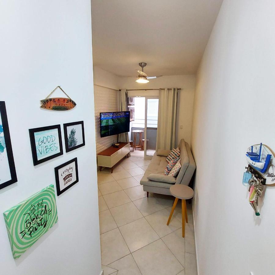 Apartamento Ubatuba Itagua - Ar - Wifi Kültér fotó