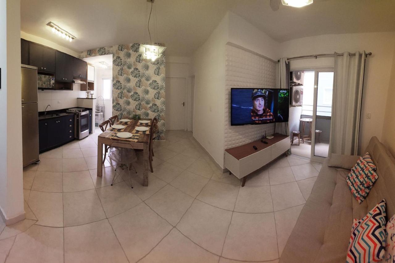 Apartamento Ubatuba Itagua - Ar - Wifi Kültér fotó