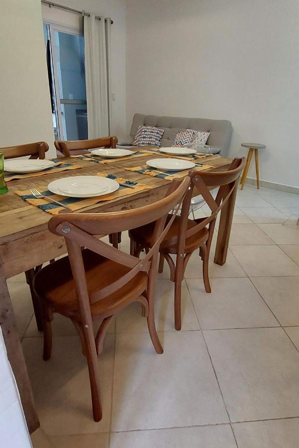 Apartamento Ubatuba Itagua - Ar - Wifi Kültér fotó