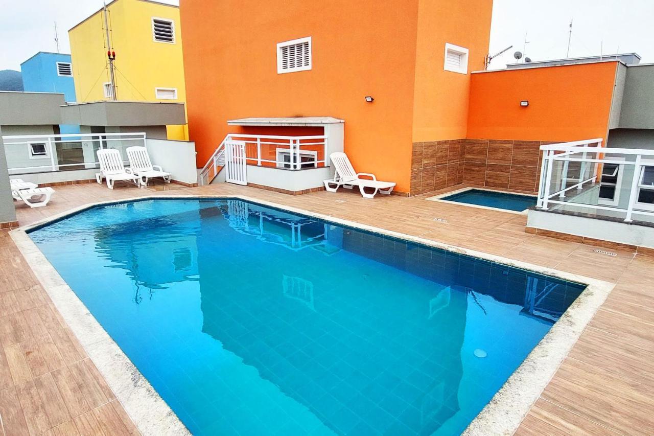 Apartamento Ubatuba Itagua - Ar - Wifi Kültér fotó