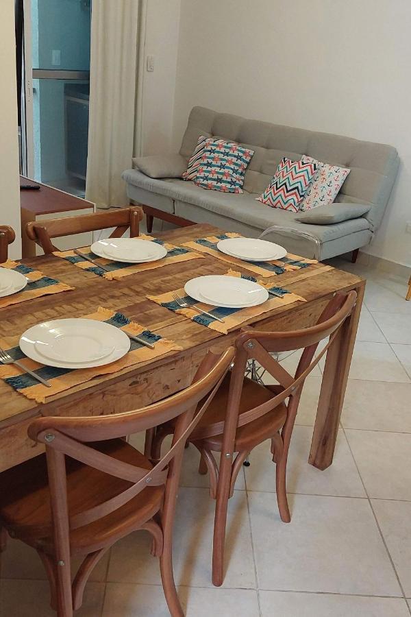 Apartamento Ubatuba Itagua - Ar - Wifi Kültér fotó